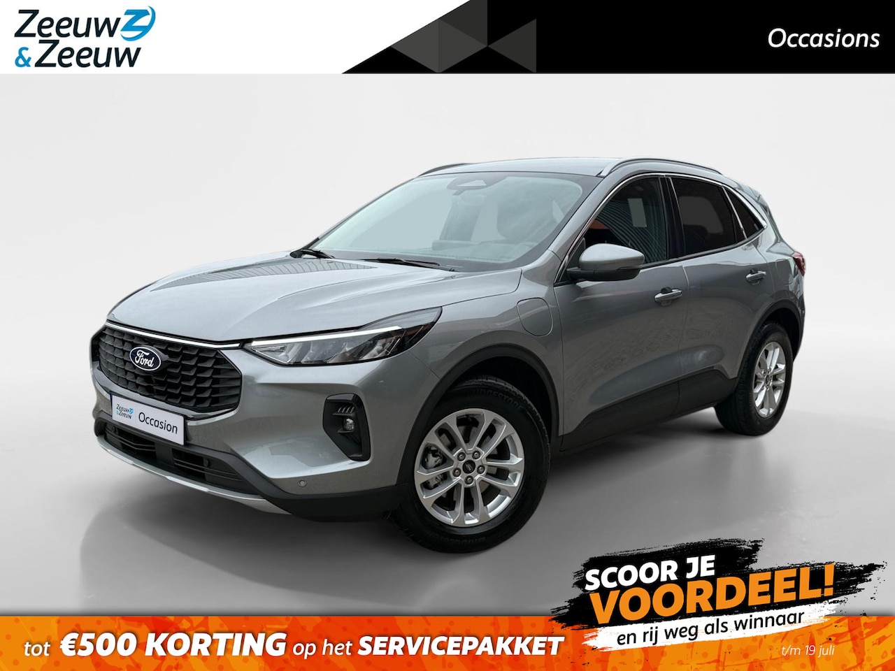 Ford Kuga - 2.5 PHEV Titanium | Trekhaak | Achteruitrijcamera | Standkachel | Apple Carplay & Android - AutoWereld.nl