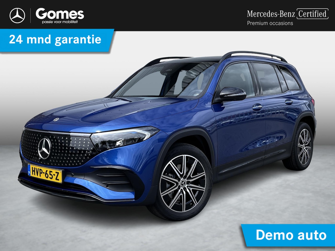 Mercedes-Benz EQB - 250+ AMG Line | Night Pakket | Panoramadak | DISTRONIC Afstandsassistent | 360° Camera | D - AutoWereld.nl