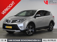 Toyota RAV4 - 2.0 Style 4WD dealer onderhouden, trekhaak, lichtbruin leder, elektrische achterklep