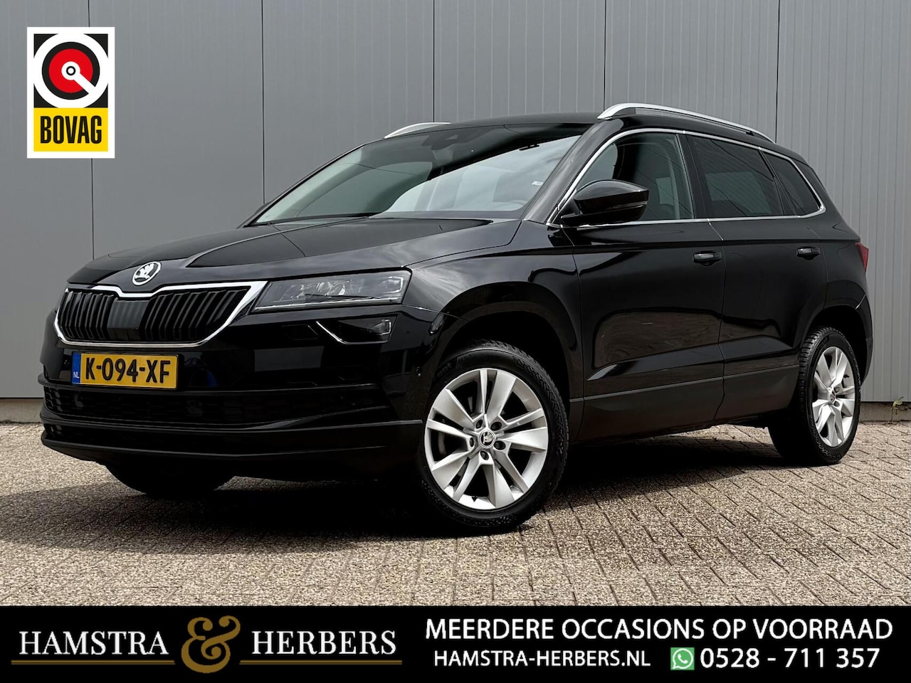 Skoda Karoq - 1.0 TSI Business Edition Plus 1.0 TSI Business Edition Plus zwart - AutoWereld.nl