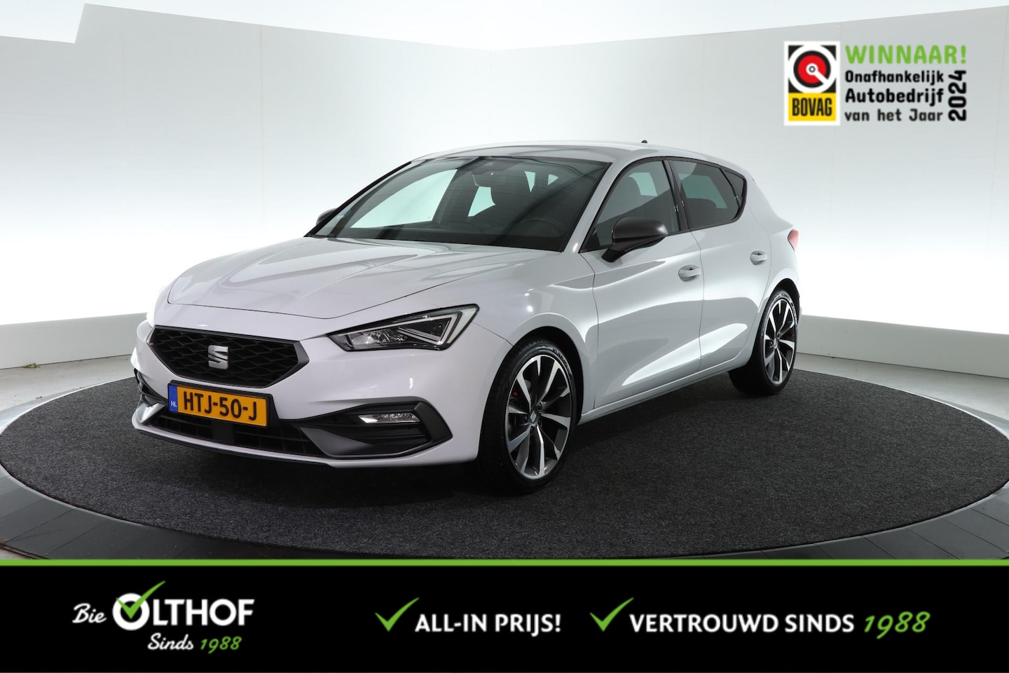 SEAT Leon - 1.0 eTSI FR | CARPLAY | CLIMATE CONTROL | ADAP. CRUISE | - AutoWereld.nl
