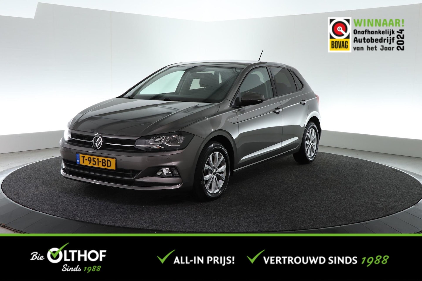 Volkswagen Polo - 1.0 TSI Comfortline | ADAP. CRUISE | CARPLAY | STOELVERW. | - AutoWereld.nl