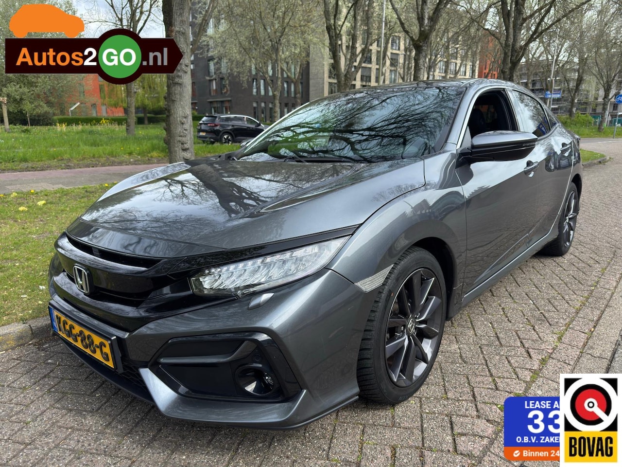 Honda Civic - 1.0 i-VTEC Elegance I Automaat I Navi I Camera I Apple Carplay Android Auto I rijklaar I - AutoWereld.nl