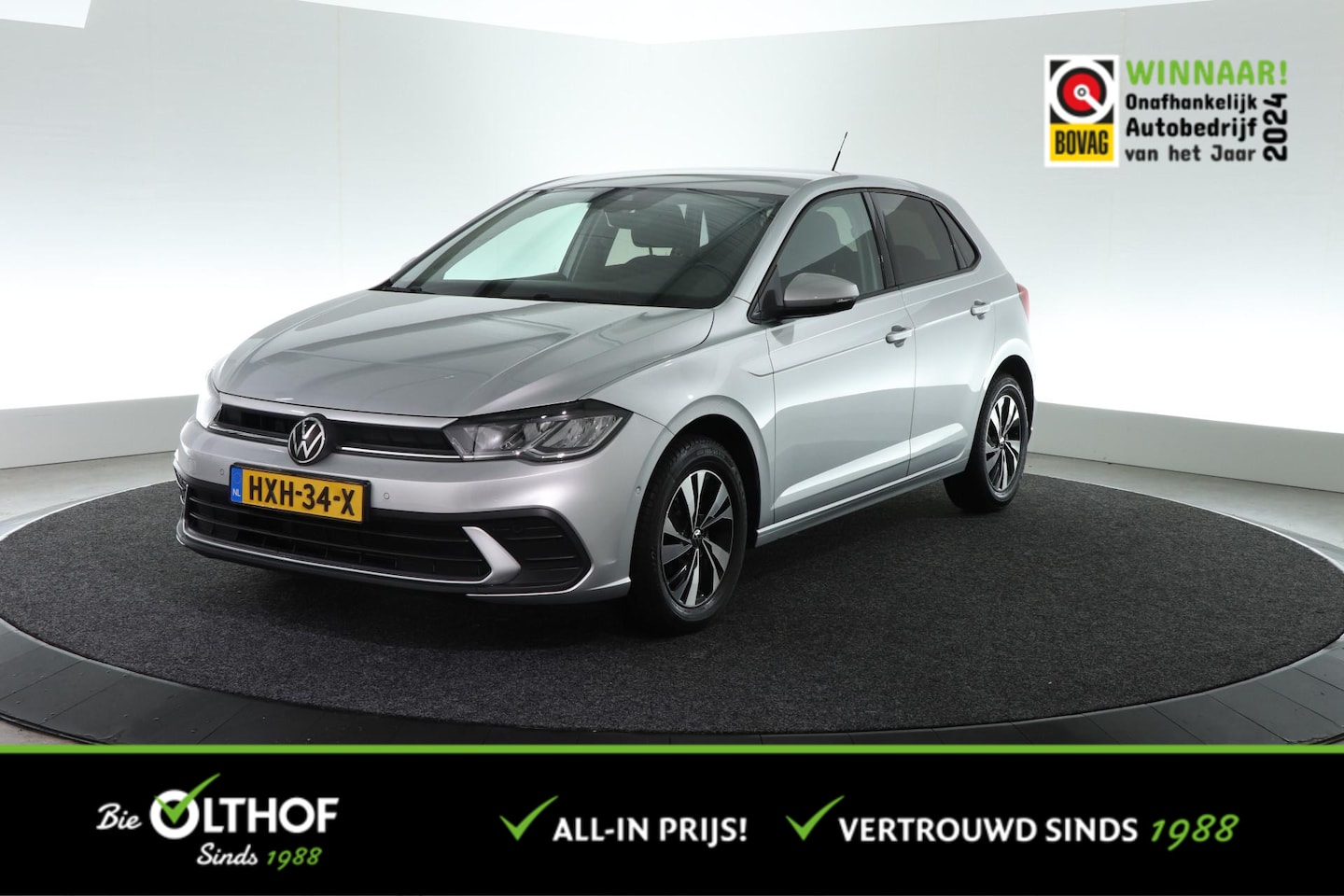 Volkswagen Polo - 1.0 TSI Style | ALL-IN PRIJS |  ADAP. CRUISE | CARPLAY | STOELVERW. | - AutoWereld.nl