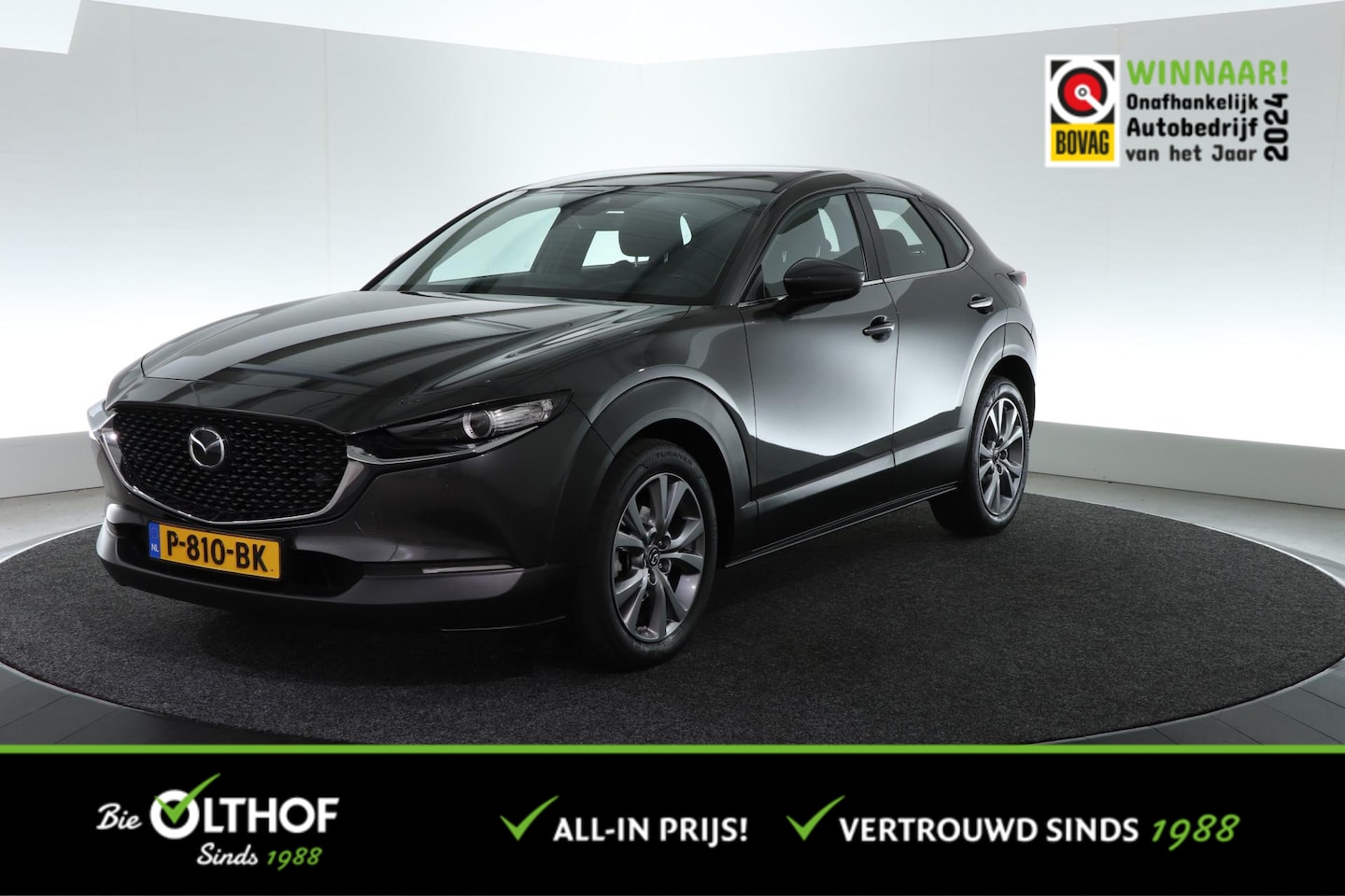 Mazda CX-30 - 2.0 e-SkyActiv M Hybrid | ADAP. CRUISE | CAMERA | STOEL-STUURVERW. | - AutoWereld.nl