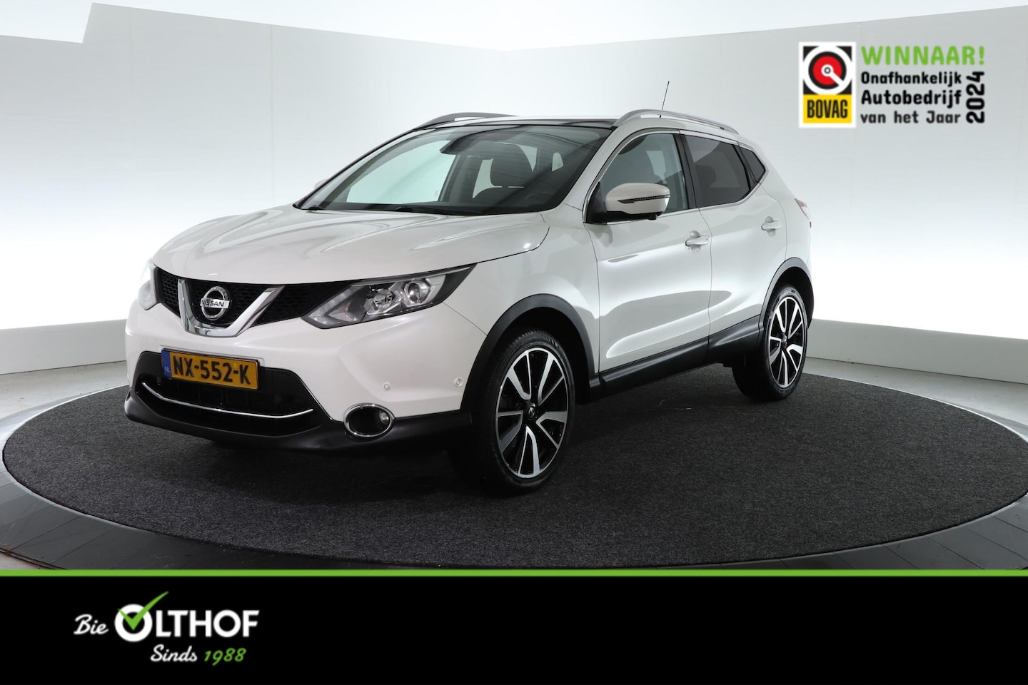 Nissan Qashqai - 1.2 Tekna | PANO-DAK | 360 GRADEN | LEER | - AutoWereld.nl