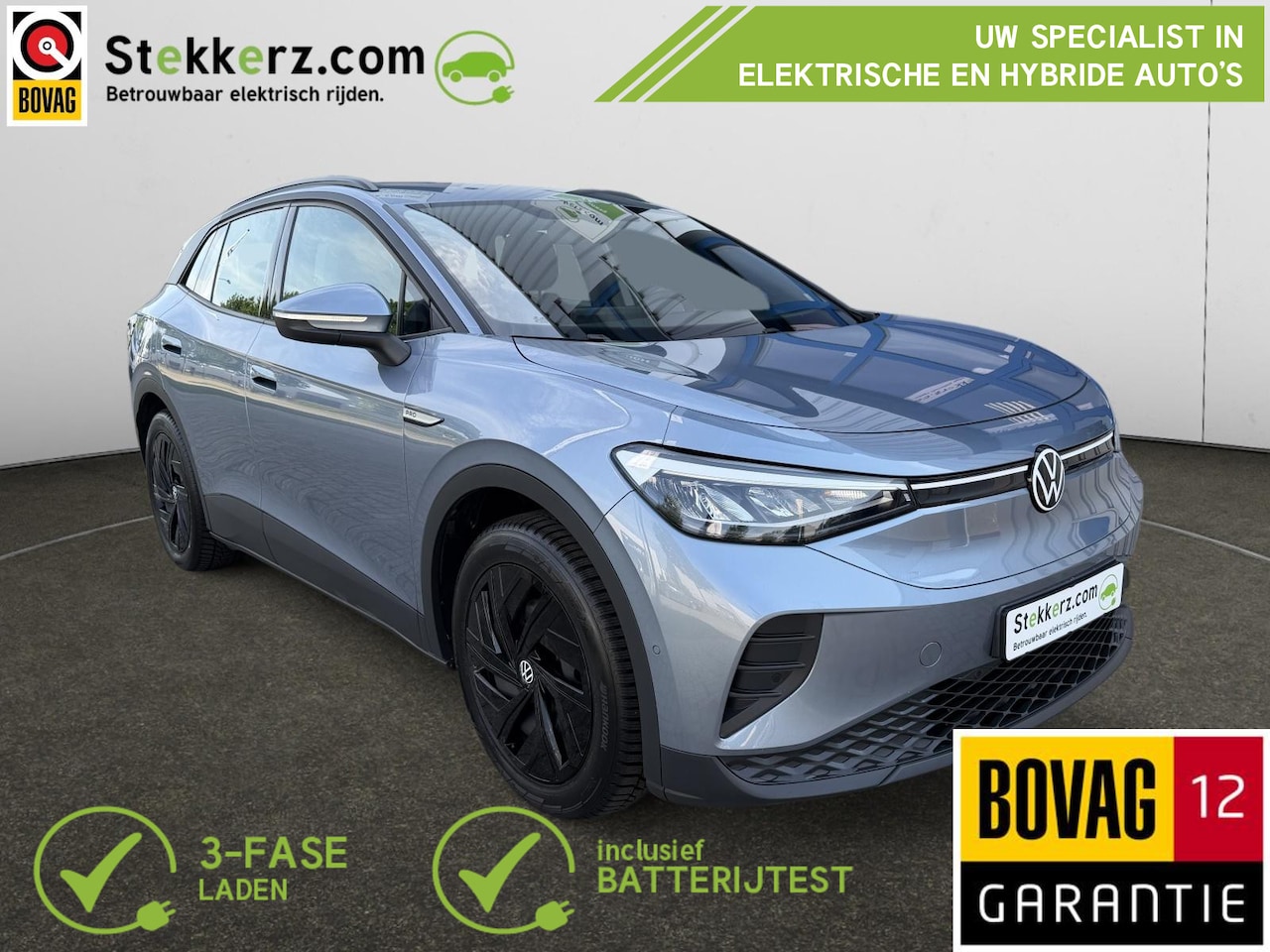 Volkswagen ID.4 - Pro 77 kWh SOH 97%!, All-in prijs incl. 12 mnd BOVAG garantie, Camera - AutoWereld.nl