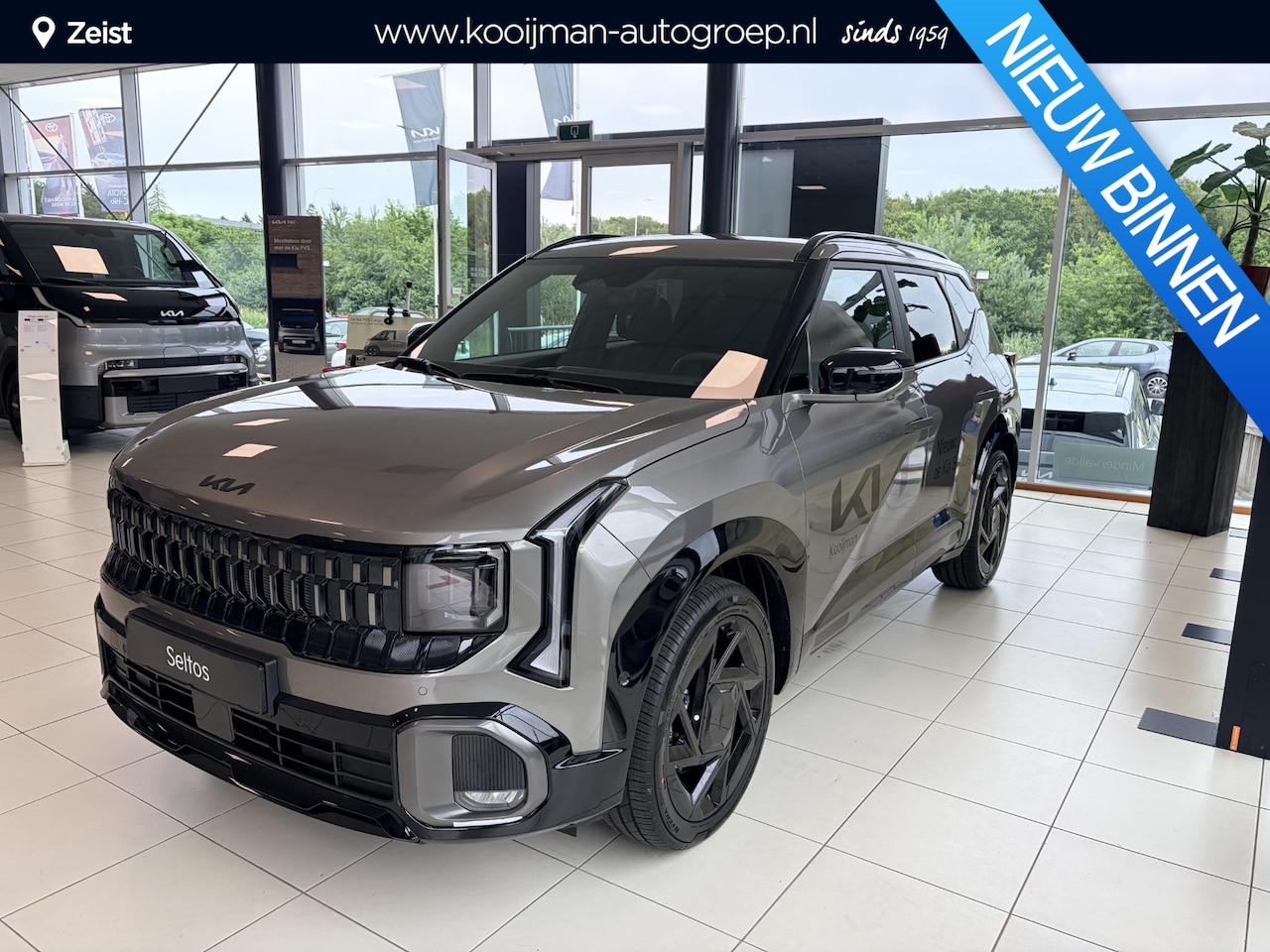 Kia Seltos - 1.6T DCT7 X-Line Demo Edition | Binnenkort proef te rijden/ vanaf €39.995,--| Elektrische - AutoWereld.nl