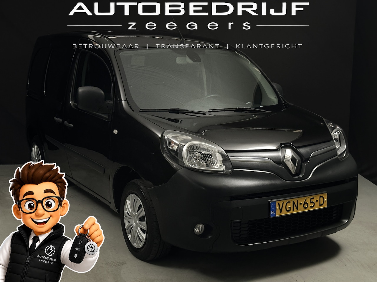 Renault Kangoo - Z.E *Grijskenteken*N.A.P* - AutoWereld.nl