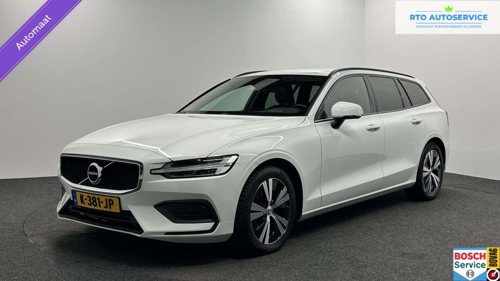 Volvo V60 - 2.0 B3 Momentum Advantage CAMERA NAVI ECC CARPLAY LM. - AutoWereld.nl