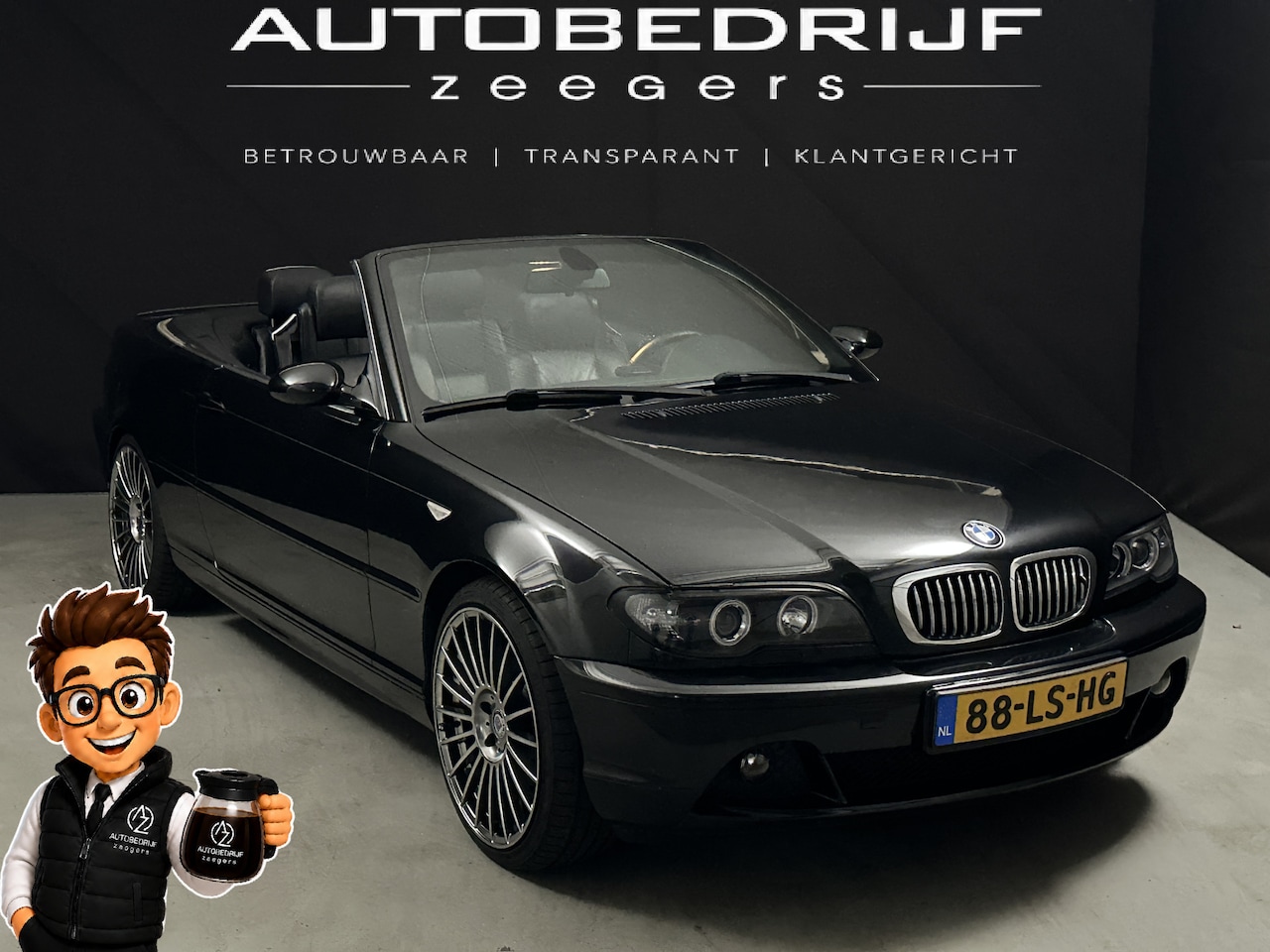BMW 3-serie Cabrio - 320Ci Executive M-Sport*Automaat*HARDTOP*Superstaat* - AutoWereld.nl