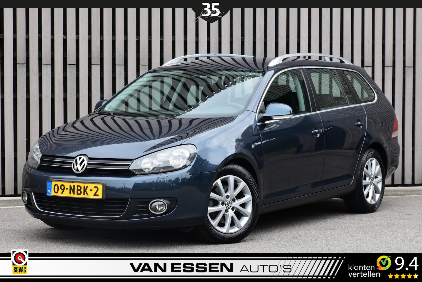 Volkswagen Golf Variant - 1.4 TSI Highline DSG Navigatie Stoelverw. Trekhaak Cruise-Control Goed Onderhouden NL-AUTO - AutoWereld.nl