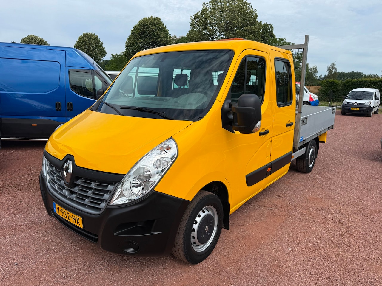 Renault Master - 2.3 dCi EURO 6 Open Laadbak Pick-up Pritsche Doka - AutoWereld.nl