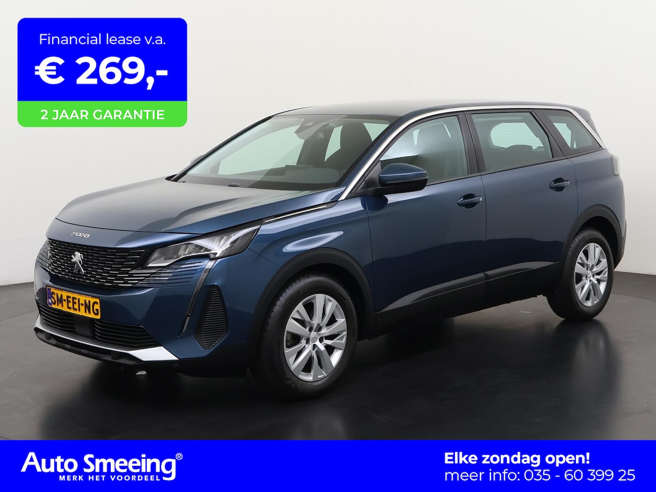 Peugeot 5008 - 1.2 PureTech Active Business Automaat | 7 Persoons | Digital Cockpit | Zondag Open! - AutoWereld.nl