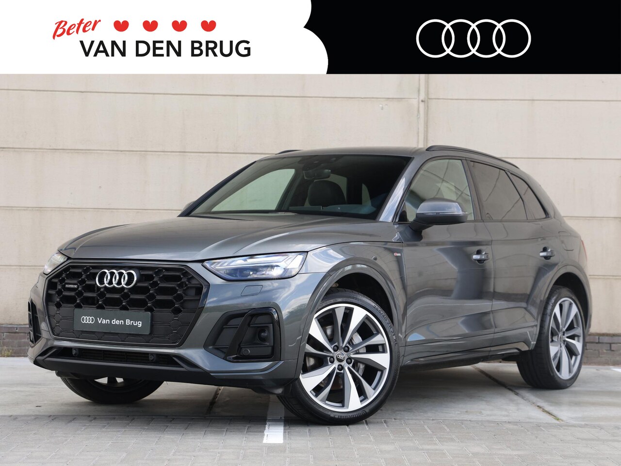 Audi Q5 - 55 TFSI e quattro Competition | Matrix LED | Elektr. stoelen + memory | Trekhaak | Leder/A - AutoWereld.nl