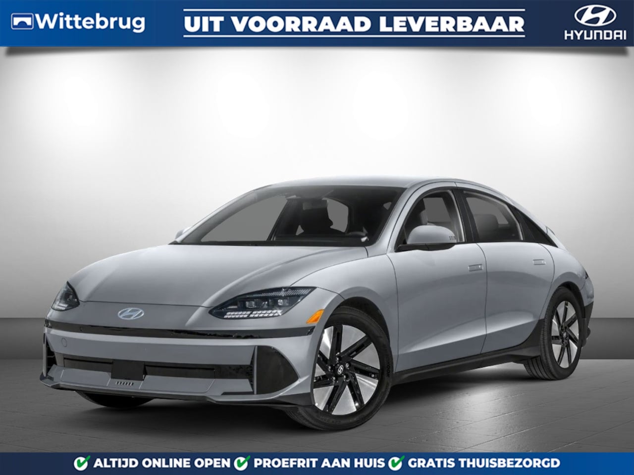 Hyundai IONIQ 6 - Style 53 kWh Volledig Elektrisch Automaat met Navigatie en Climate Control Uit voorraad le - AutoWereld.nl