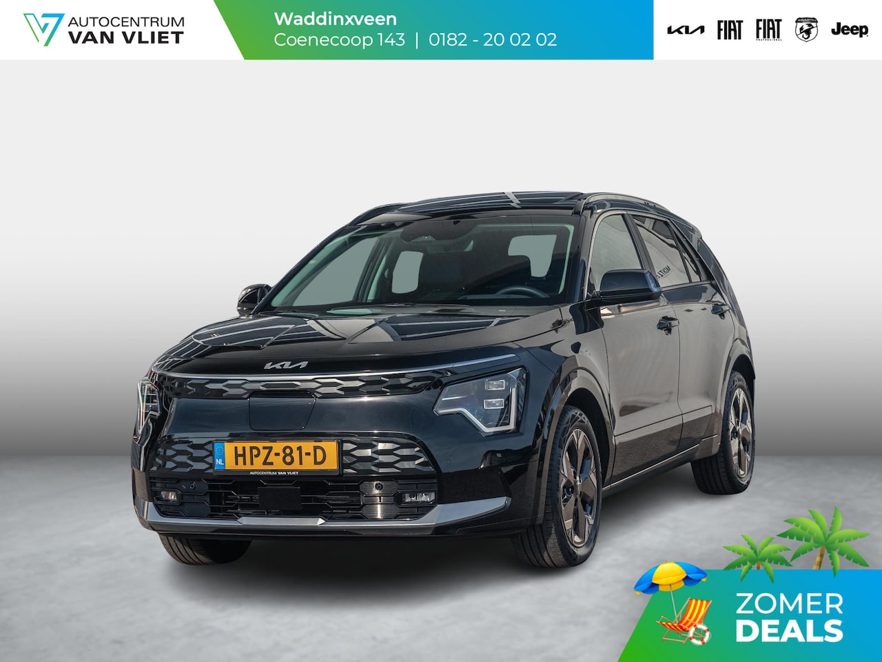 Kia Niro EV - Plus 64.8 kWh l Stoel Stuurverwarming l Lederlook bekleding l SOH 99,1% l - AutoWereld.nl