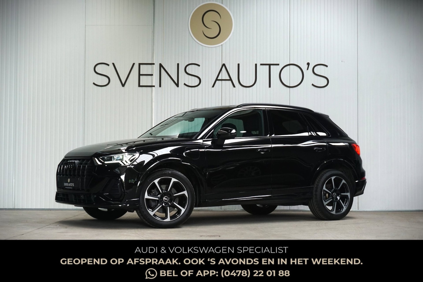 Audi Q3 - 45 TFSIe S-Line Black Ed. Trekhaak|Camera|Keyless|ACC|LED - AutoWereld.nl