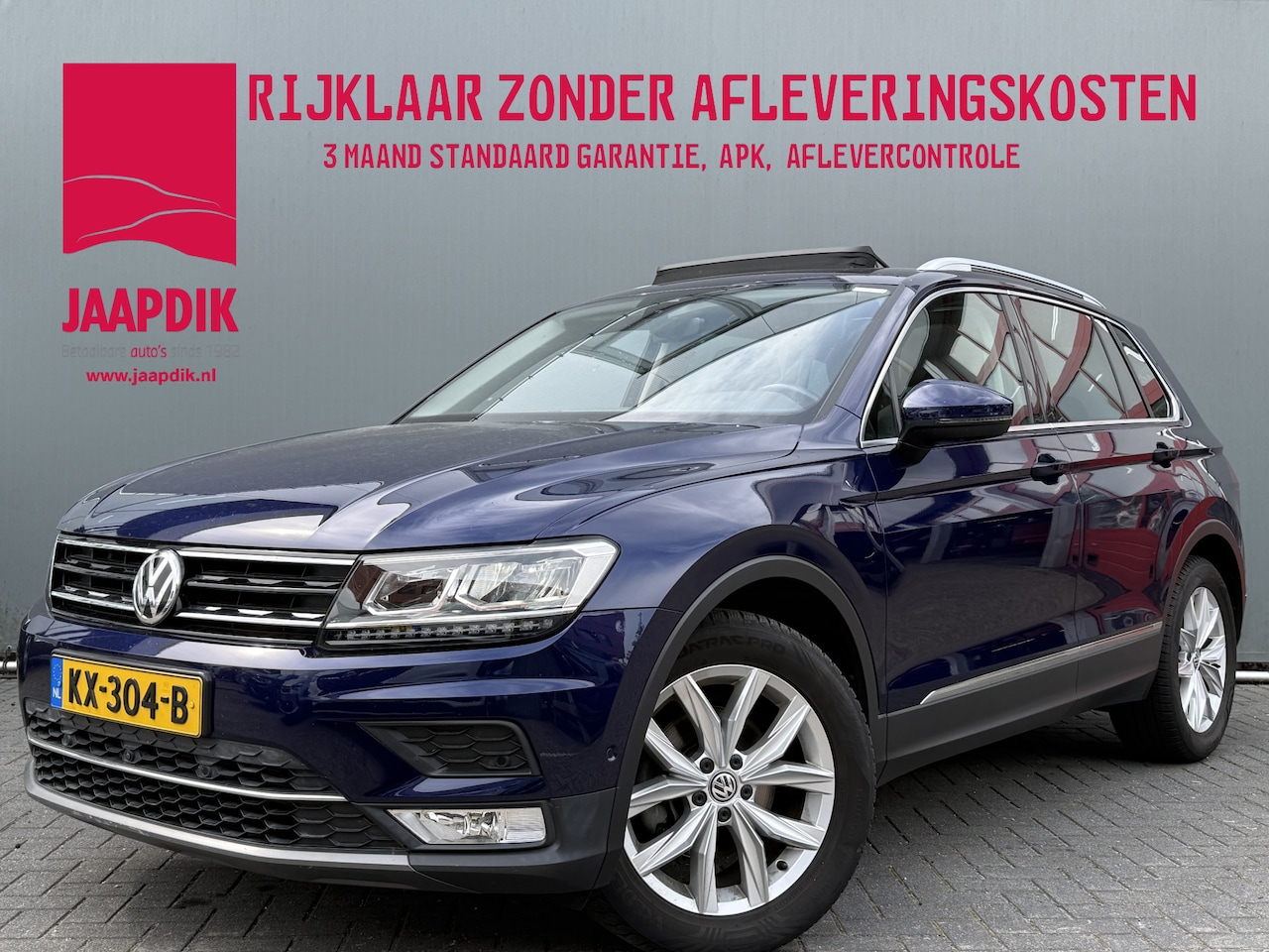 Volkswagen Tiguan - BWJ 2016 1.4 TSI ACT 150 PK Highline AUTOMAAT | PANO | FULL LED | ADAPTIVE CRUISE | CAMERA - AutoWereld.nl