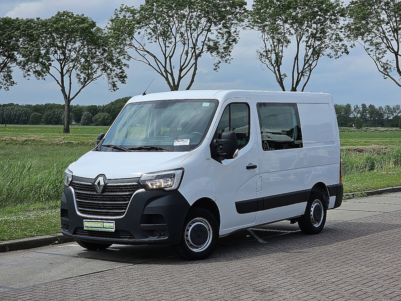 Renault Master - T28 2.3 dCi 135 L1H1 Comfort L1H1 Dubbel Cabine Airco 136Pk NAP Euro6 1e Eigenaar - AutoWereld.nl