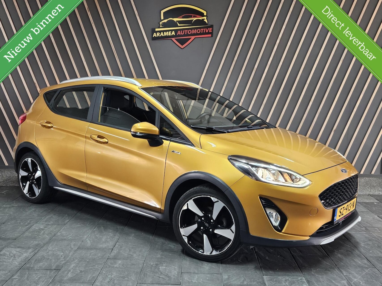 Ford Fiesta - 1.0 EcoBoost Active First Edition Luxe Yellow|ACC|NAVI|MULITIMEDIA - AutoWereld.nl