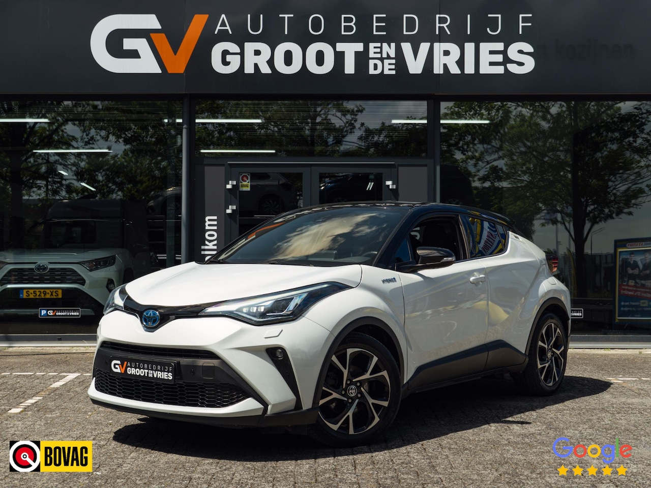 Toyota C-HR - 2.0 Hybrid Style|Two tone|Trekhaak|Stoel/stuurverw - AutoWereld.nl