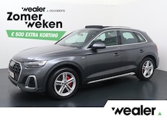 Audi Q5 - 50 TFSI e S edition | 299 PK | SoH 100% | Matrix LED koplampen | Panoramadak | Luchtvering