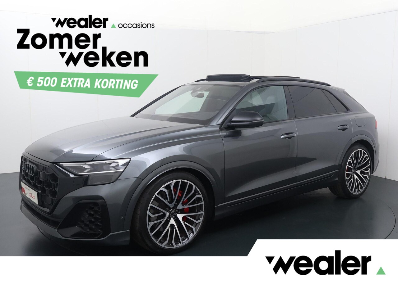 Audi Q8 - 60 TFSI e quattro Pro Line S Competition | 490 PK | SoH 100% | Trekhaak | Panoramadak | Ma - AutoWereld.nl