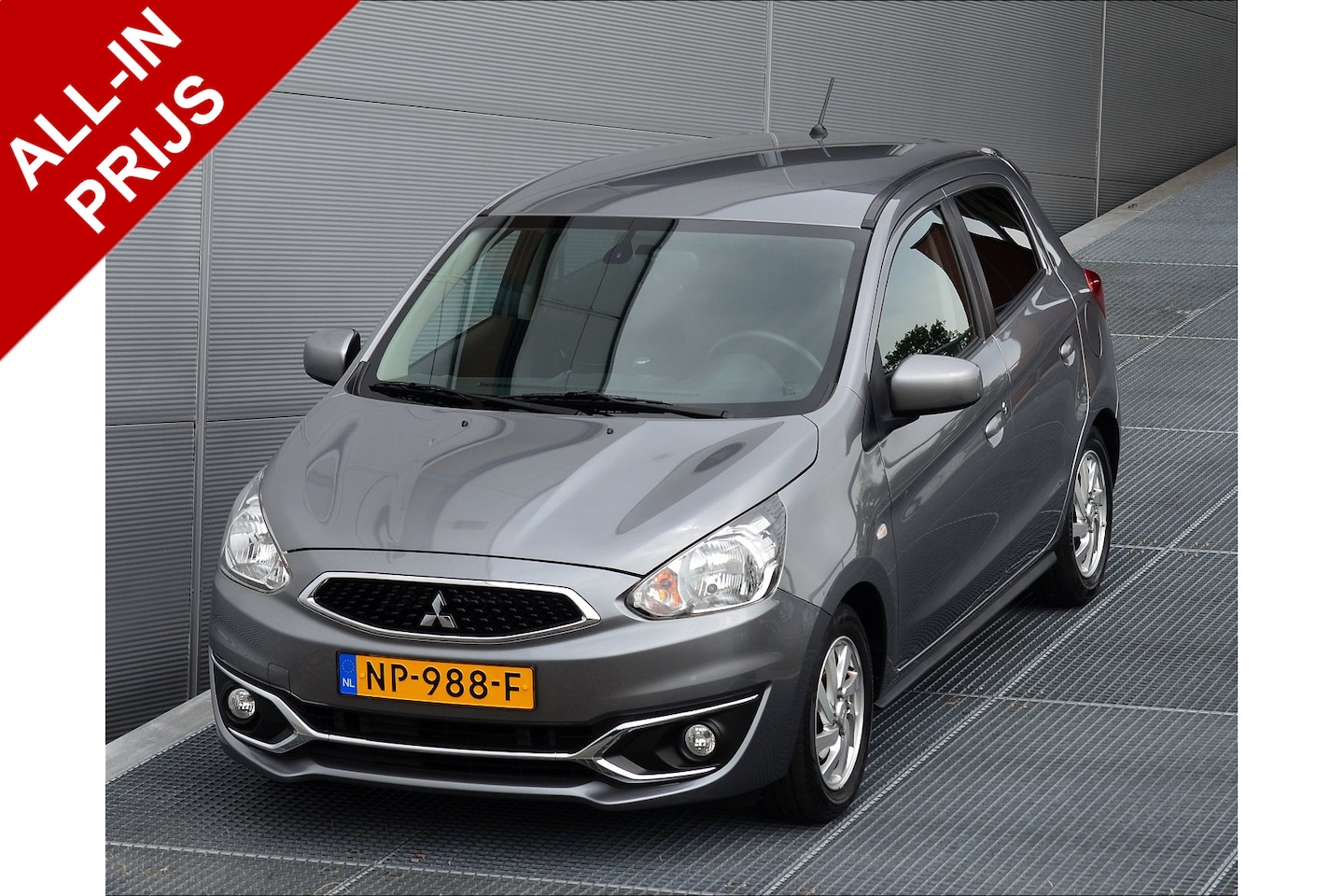 Mitsubishi Space Star - 1.0 INTENSE CLEARTEC | HOGE ZIT | AIRCO | LICHTMETAAL | LICHT + REGENSENSOR | ALL IN RIJKL - AutoWereld.nl