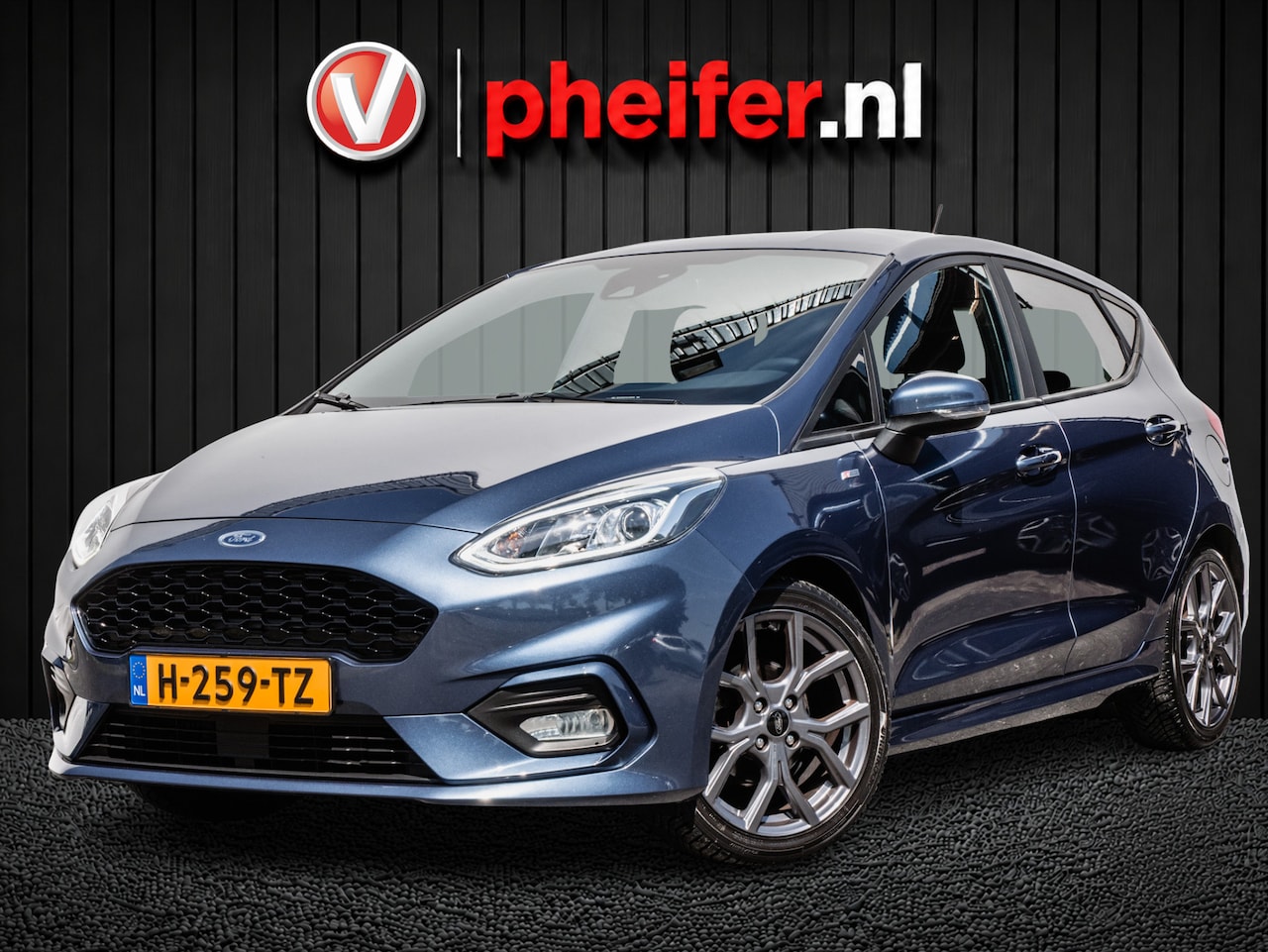 Ford Fiesta - 1.0 EcoBoost ST-Line Full map navigatie/ Climate control/ Carplay/ DAB+/ Cruise control - AutoWereld.nl