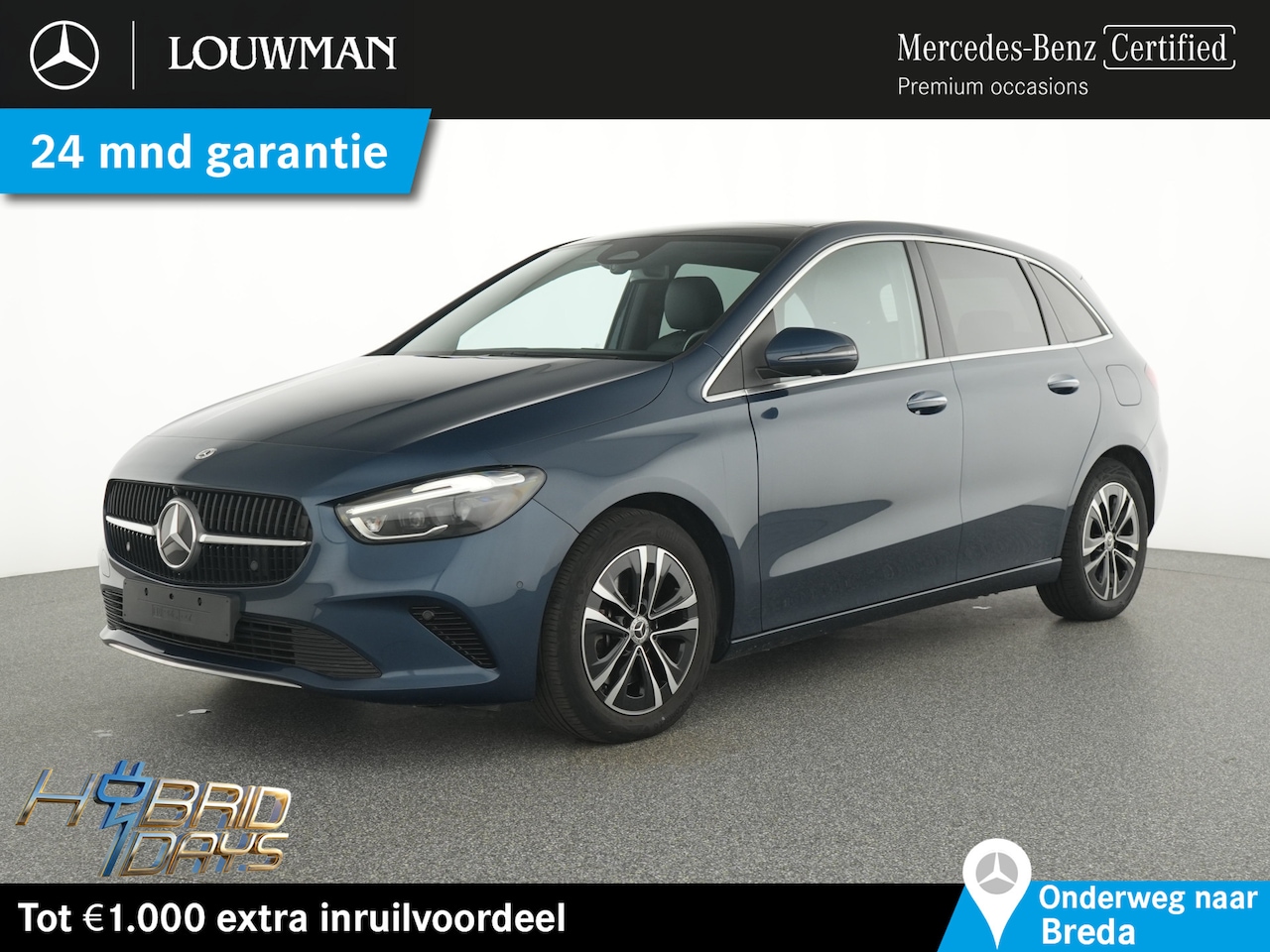 Mercedes-Benz B-klasse - 250 e Plug-In Hybride Trekhaak | Panorama Schuif-Kanteldak | MultiBeam Ledkoplampen | Sfee - AutoWereld.nl