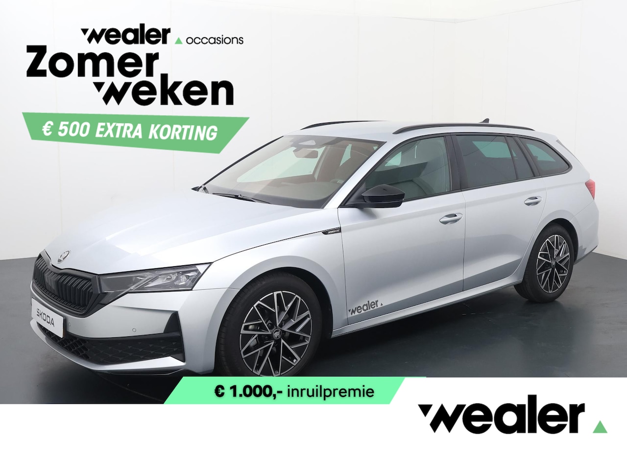 Skoda Octavia Combi - Sportline Tour 1.5 TSI 150 PK DSG | Automaat | Trekhaak | Navigatie & Winter pakket | - AutoWereld.nl