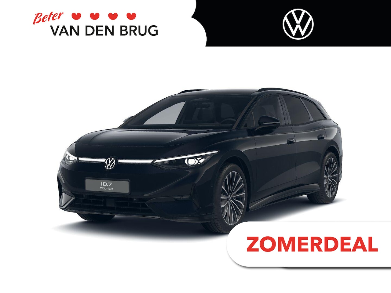 Volkswagen ID.7 - Limited Edition Plus 86 kWh accu 286 PK | Panoramadak | 360 Camera | Exterieur Plus | Trek - AutoWereld.nl