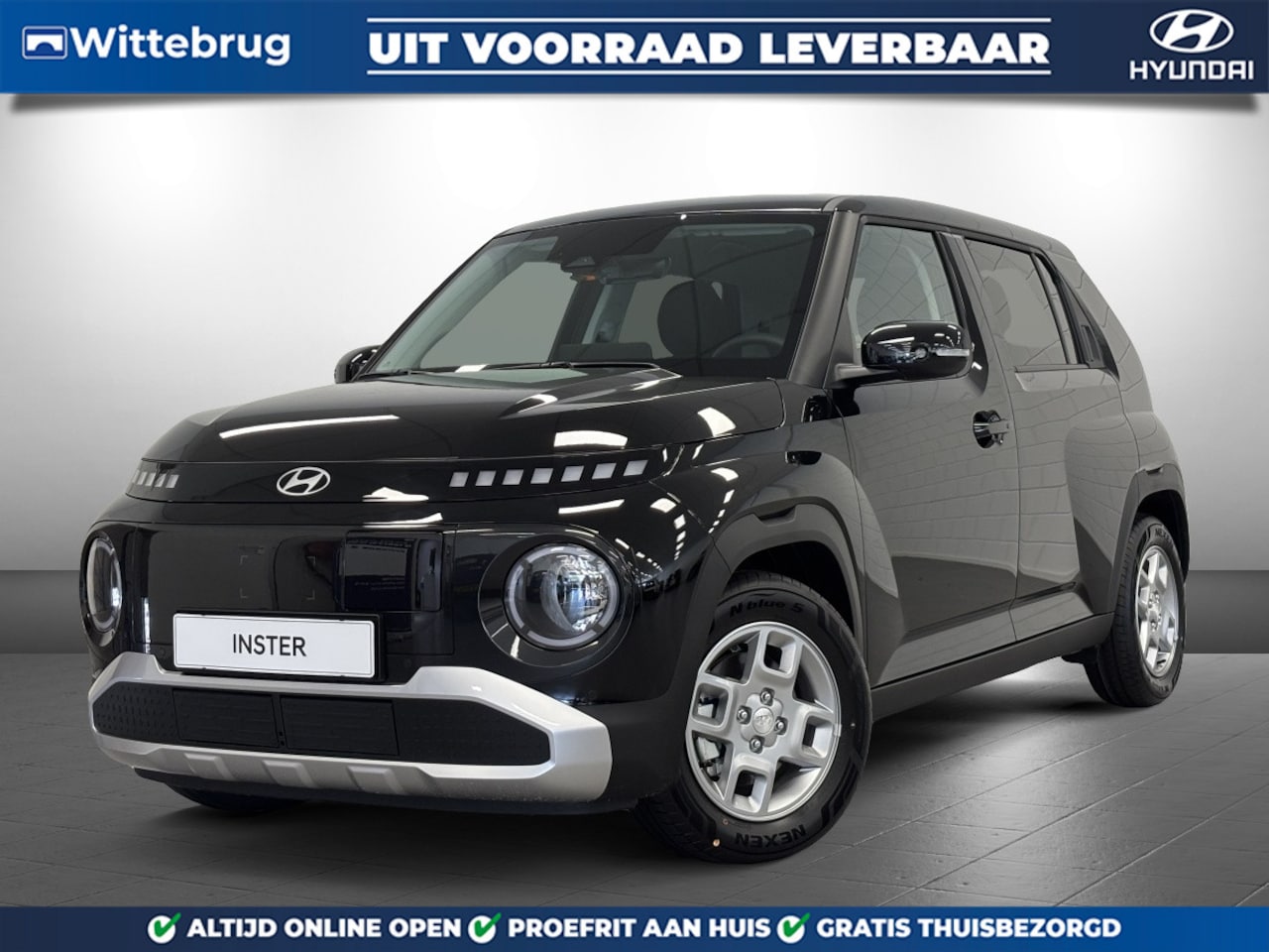 Hyundai Inster - Pulse 49 kWh VOLLEDIG ELEKTRISCH NAVIGATIE | WARMTEPOMP | LICHTMETALEN VELGEN | GETINT GLA - AutoWereld.nl