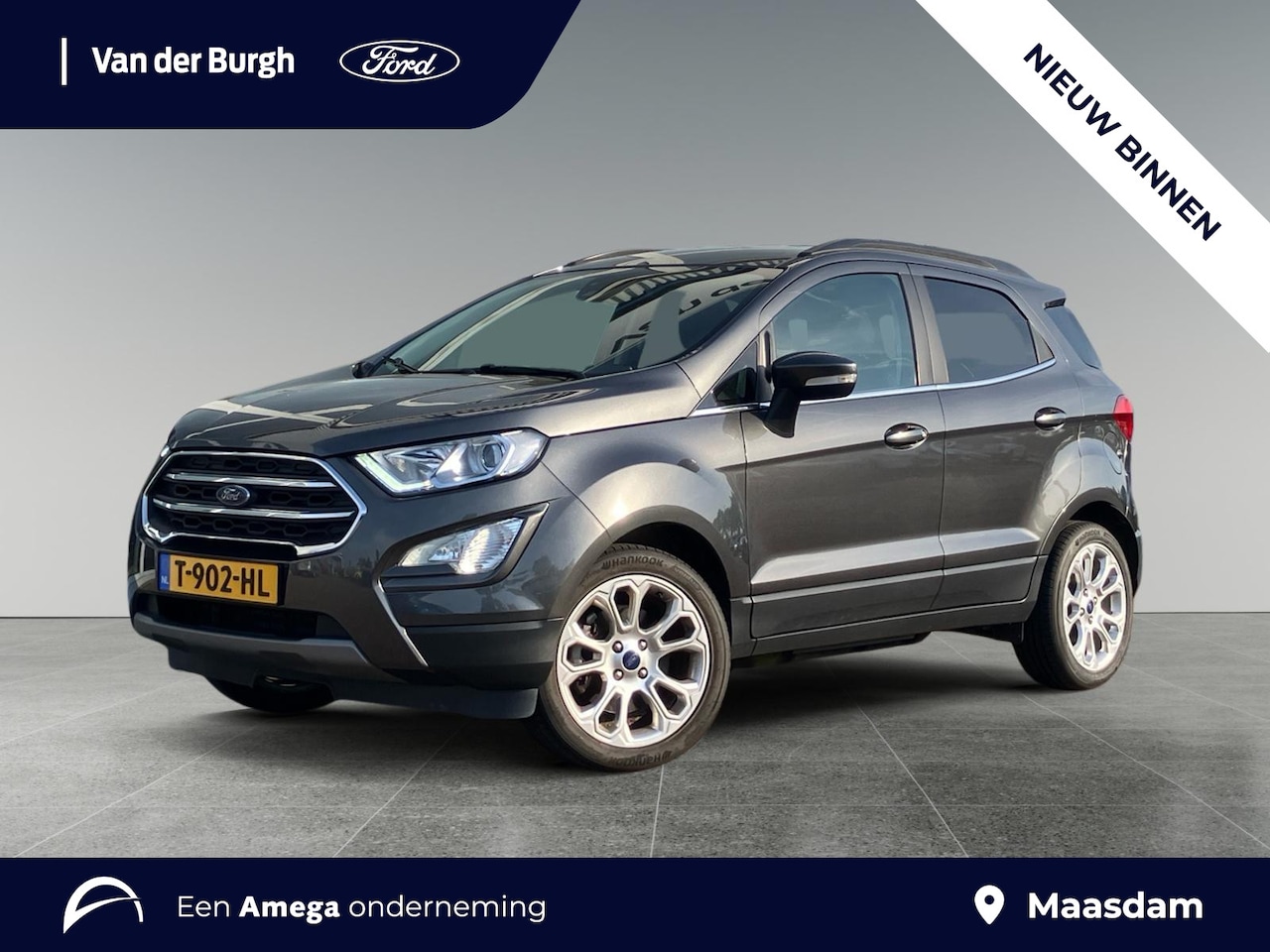 Ford EcoSport - Titanium 1.0 EcoBoost 125pk Trekhaak afneembaar - Privacy glass - SYNC 2.5 - AutoWereld.nl