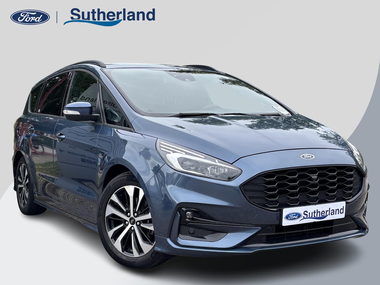 Ford S-Max - 2.5 FHEV ST-Line Hybride Automaat 190pk | Adaptieve Cruise | SONY Audio | Dode hoeksensore - AutoWereld.nl