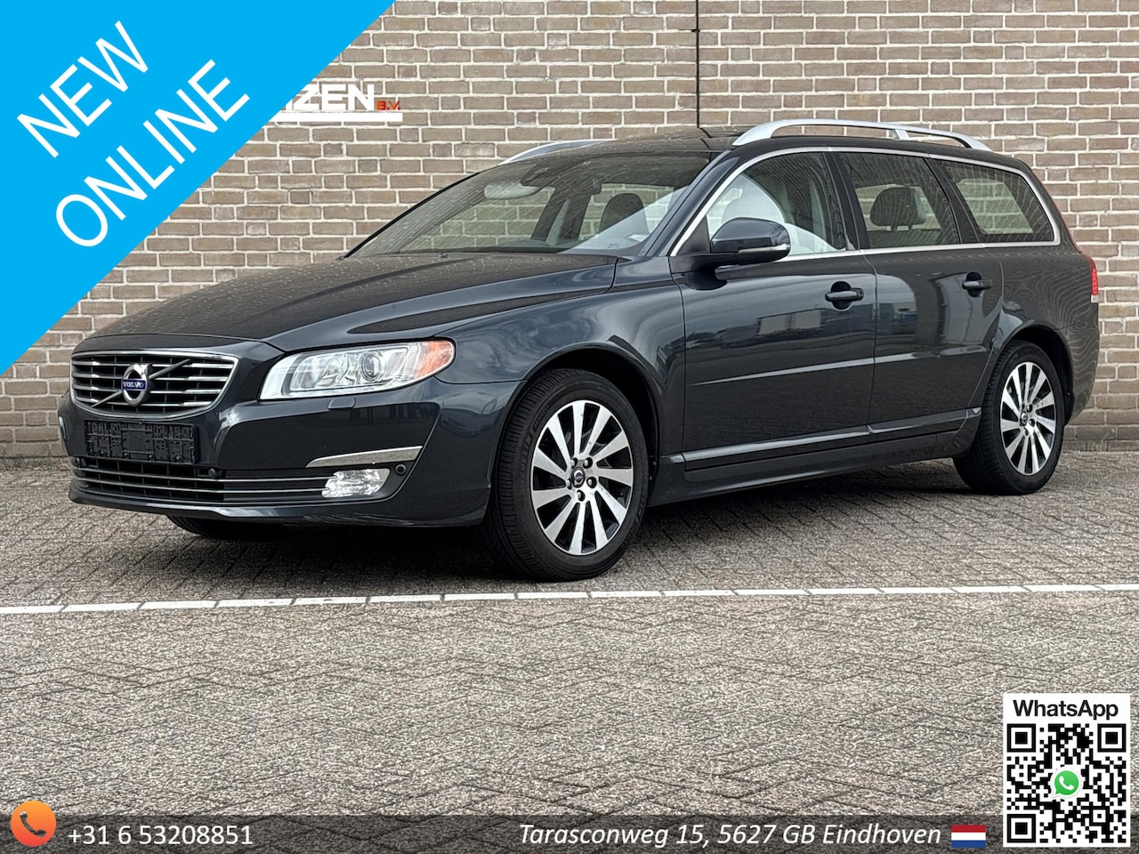 Volvo V70 - 2.0 D4 Nordic+ | Schuifdak | Leder| Navi | Climate | Cruise | Trekhaak - AutoWereld.nl