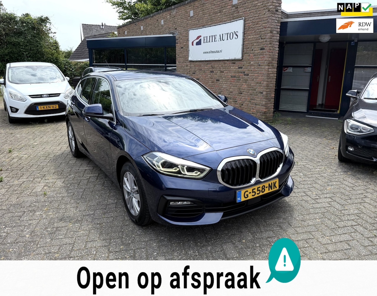 BMW 1-serie - /zeer mooie en goed onderhouden/airco/navi//Automaat/NAP/Apk 11-2027!!! - AutoWereld.nl