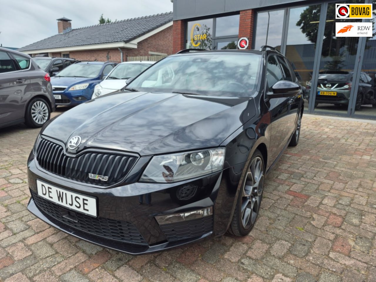Skoda Octavia Combi - 2.0 TSI RS-AUTOM-PANO DAK-VOL OPTIES - AutoWereld.nl