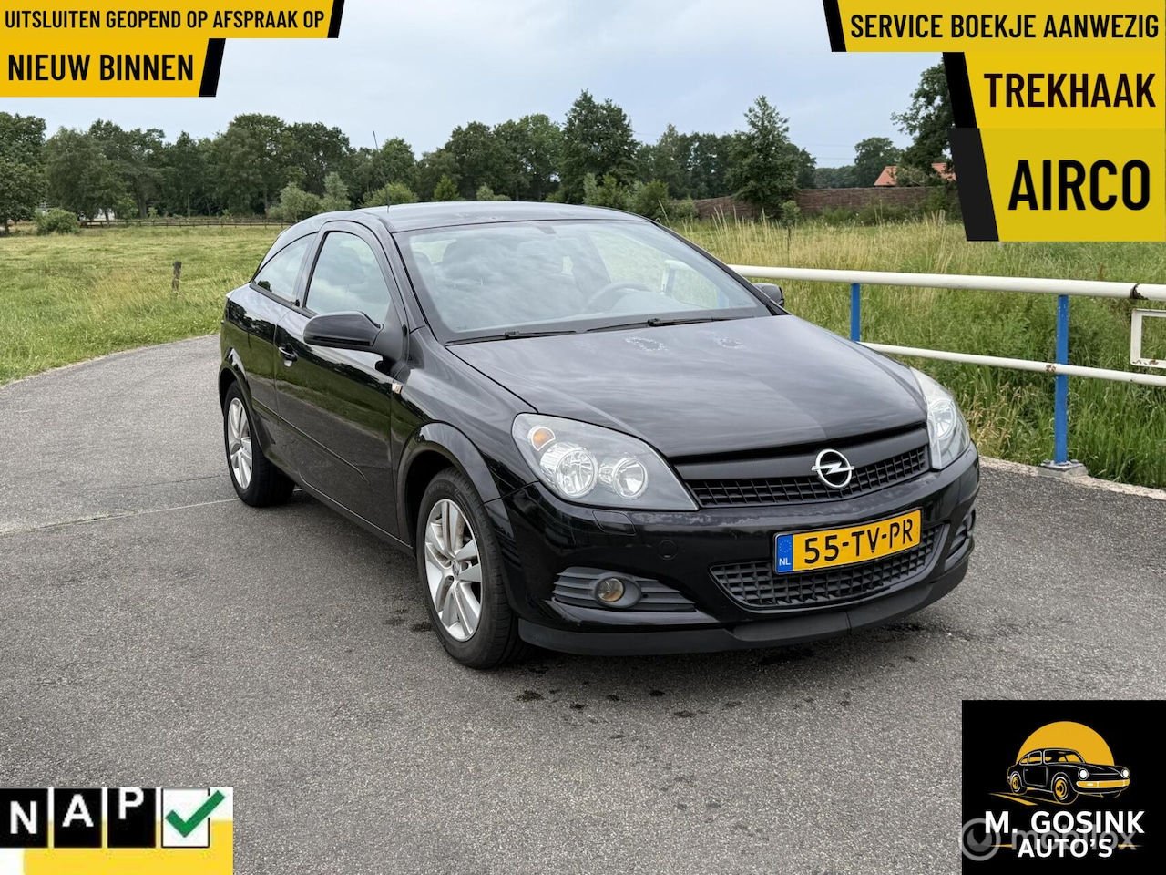 Opel Astra GTC - 1.8 Sport Airco trekhaak cruis apk 2027 - AutoWereld.nl