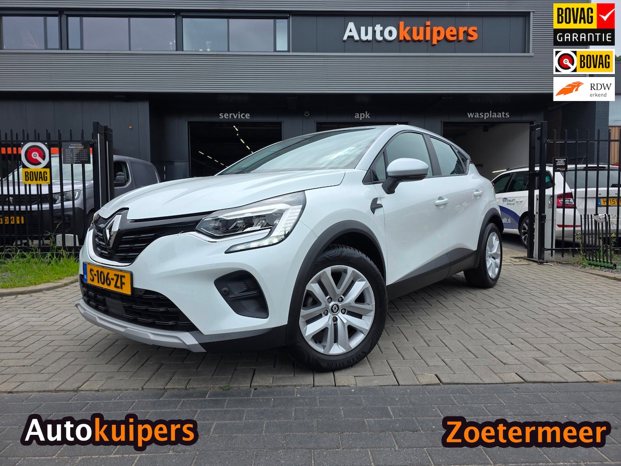 Renault Captur - 1.3 TCe 140 Zen | Met o.a. stoel- en stuurwielverwarming, cruise, navigatie, camera en cli - AutoWereld.nl