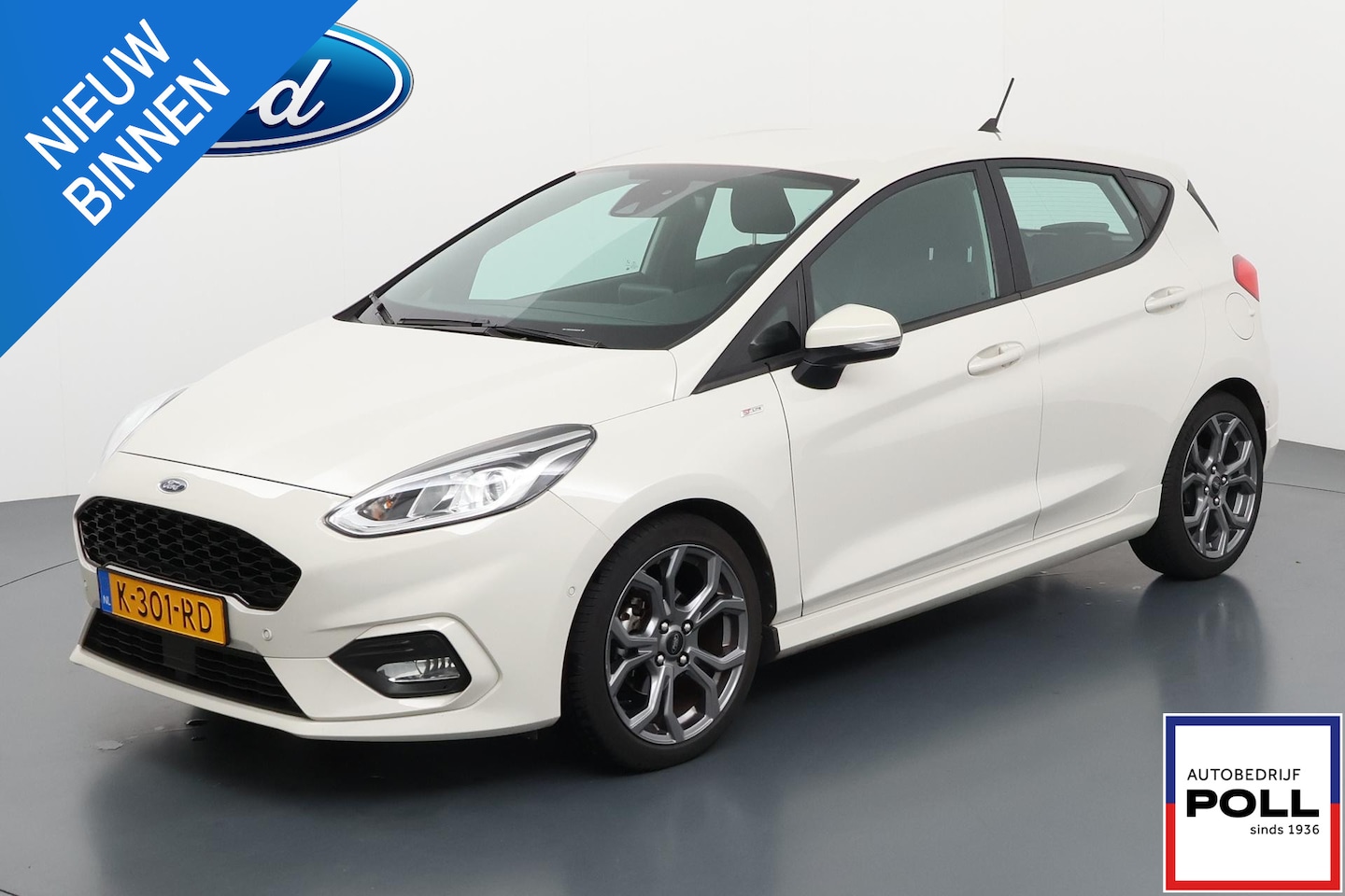Ford Fiesta - 125pk Automaat ST-Line Adapt. Cruise Dodehoek Camera Parking pack Dealeronderhouden - AutoWereld.nl