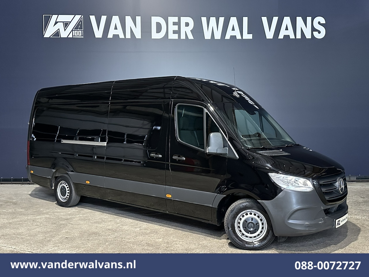 Mercedes-Benz Sprinter - 319 CDI 191pk 3.0L V6 L3H2 Euro6 Airco | Camera | Navigatie | Chauffeursstoel | Apple Carp - AutoWereld.nl