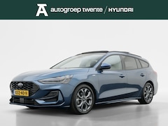Ford Focus Wagon - 1.0 EcoBoost Hybrid ST Line X | Navi | Trekhaak | Panodak | All
