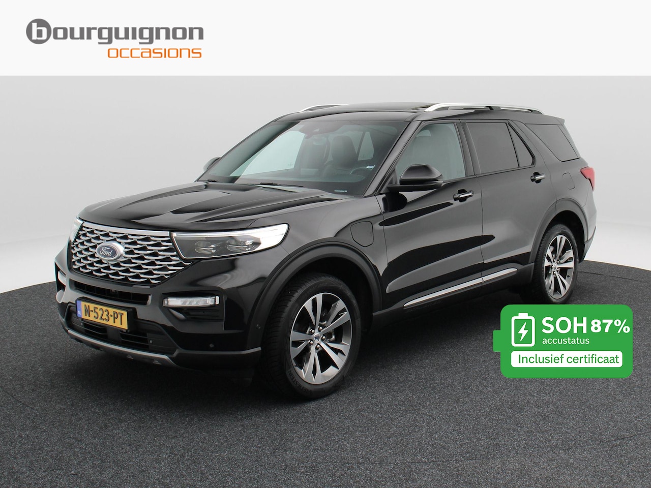 Ford Explorer - 3.0 V6 457 Pk Automaat PHEV 7-Persoons | Stoel Verwarming/Ventilatie | Adaptive Cruise | 3 - AutoWereld.nl