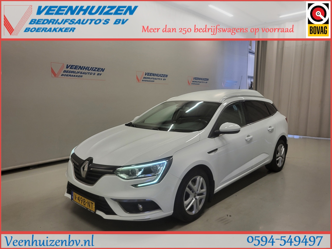 Renault Mégane - 1.5dCi Grijs kenteken Trekhaak Euro 6! - AutoWereld.nl