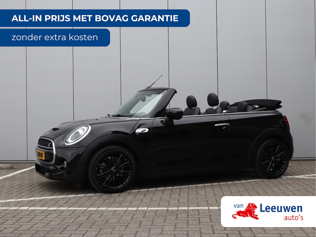 MINI Cabrio - 2.0 Cooper S Hammersmith | Leder | Keyless | LED | Org. NL - AutoWereld.nl