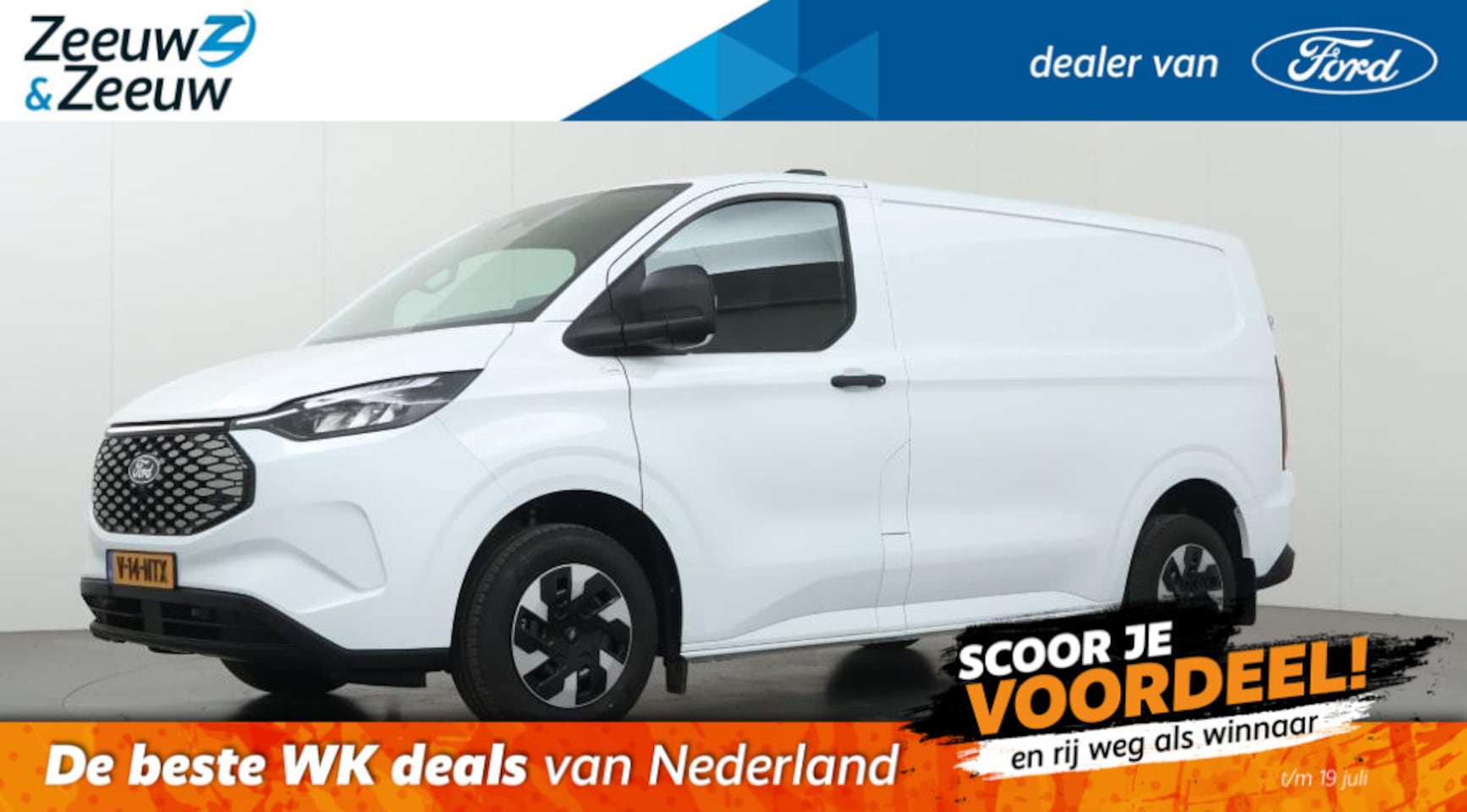 Ford Transit Custom - E-Transit 320 L1H1 Trend 218 pk | Achteruitrijcamera | Navigatie - Apple Car Play | Laadru - AutoWereld.nl