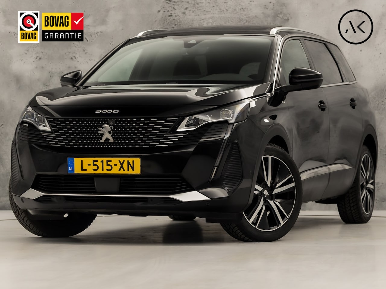 Peugeot 5008 - 1.2 PureTech GT Sport 7 Persoons Automaat (PANORAMADAK, APPLE CARPLAY, MEMORY SEAT, LEDER/ - AutoWereld.nl