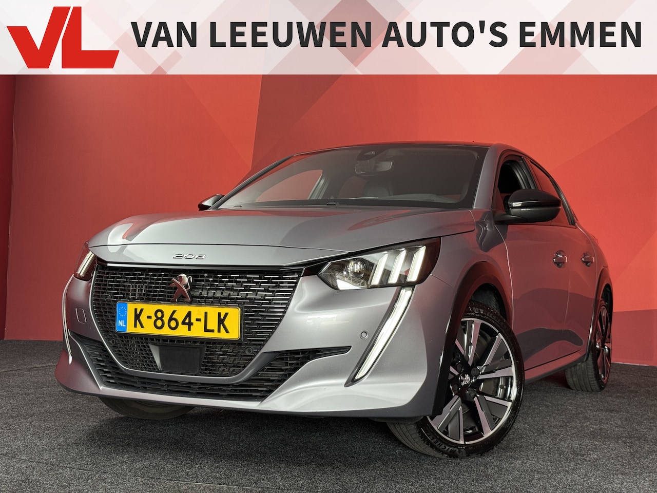 Peugeot 208 - 1.2 PureTech GT-Line | Sfeer verlichting | 3D Cockpit | Carplay | Camera - AutoWereld.nl